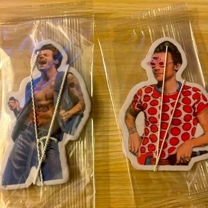 Lot of 2 HARRY STYLES car air freshener